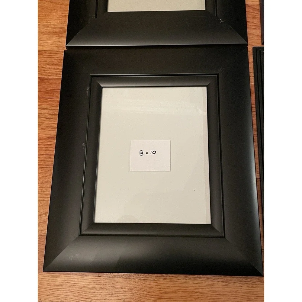 Assorted Black Picture Frames 11x14 8x10 Gallery Wall‎